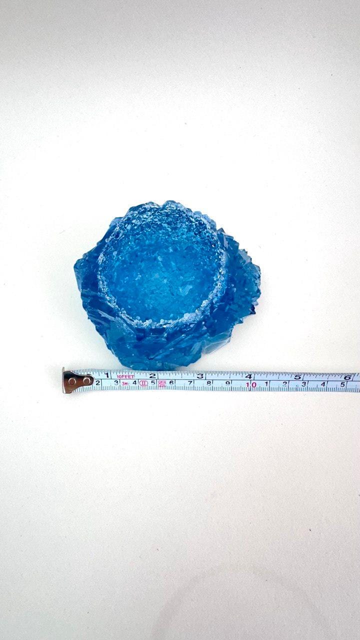 Crystal Resin Molds for Jewelry - Tea Light Stands - DIY Silicone Mold Resin Molds Ideas Decor Shop