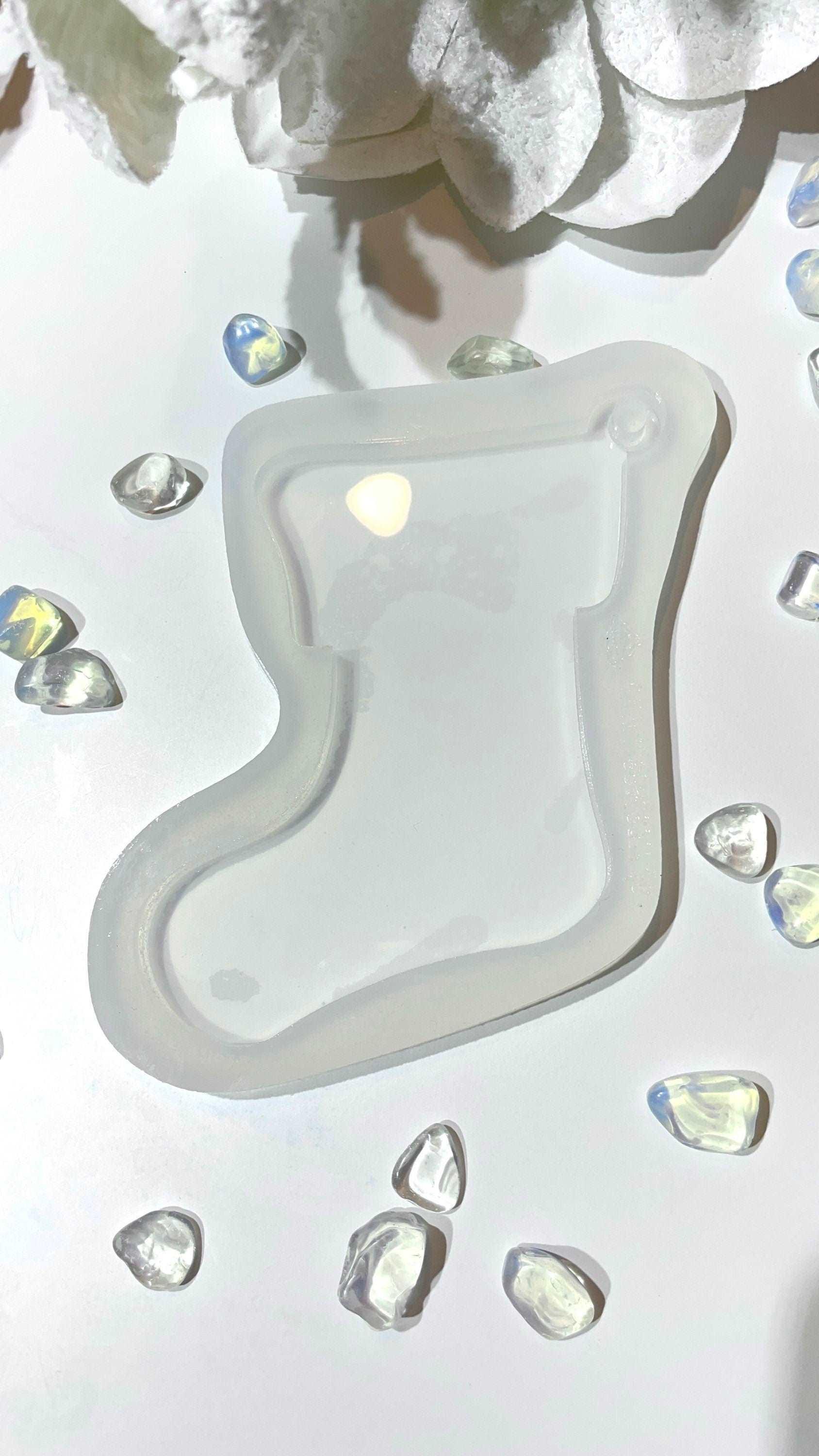 Christmas Boot Tree Ornament Silicone Mold – Resin Art DIY Craft Resin Molds Ideas Decor Shop