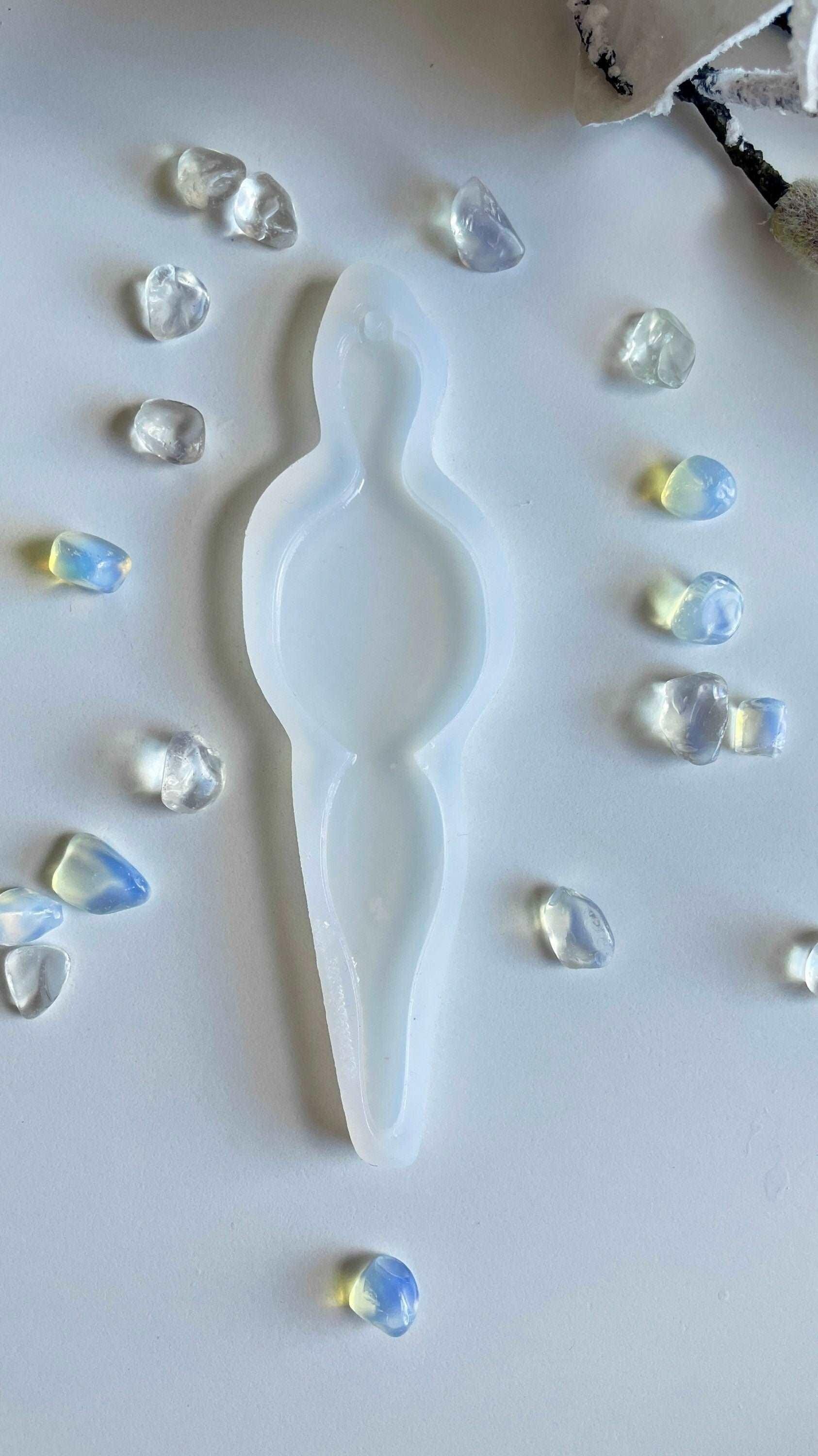 Christmas Ornament Silicone Mold – Large Resin Mold for DIY Crafts Resin Molds Ideas Decor Shop