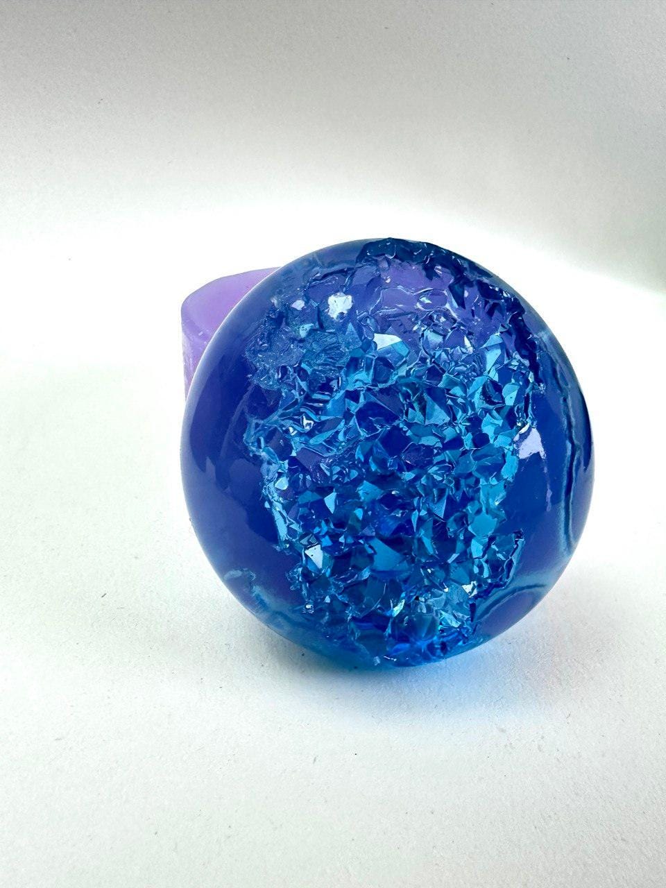 Large Cabochon Geode Crystal Silicone Mold for DIY Crafts Resin Molds Ideas Decor Shop