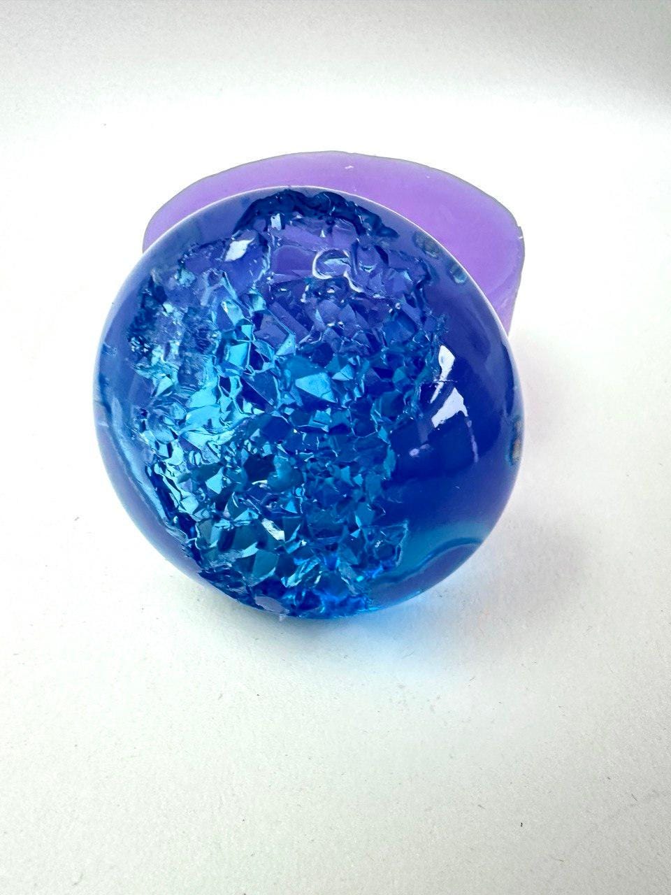 Large Cabochon Geode Crystal Silicone Mold for DIY Crafts Resin Molds Ideas Decor Shop