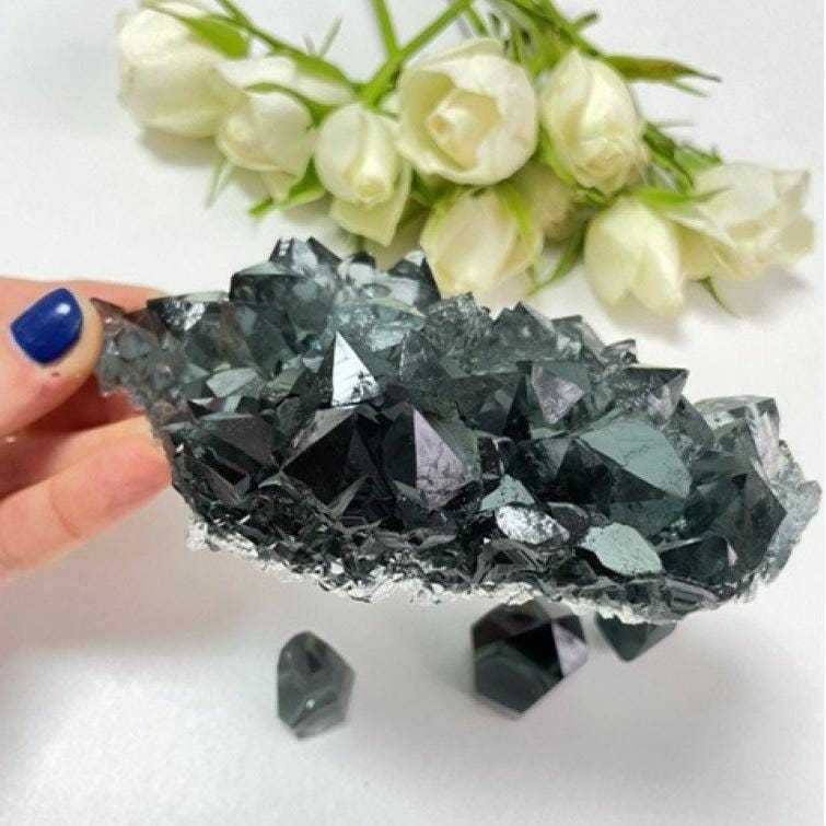 Large Amethyst Cluster Resin Mold – Silicone Mold for Crystal Art Silicone Mold Ideas Decor Shop