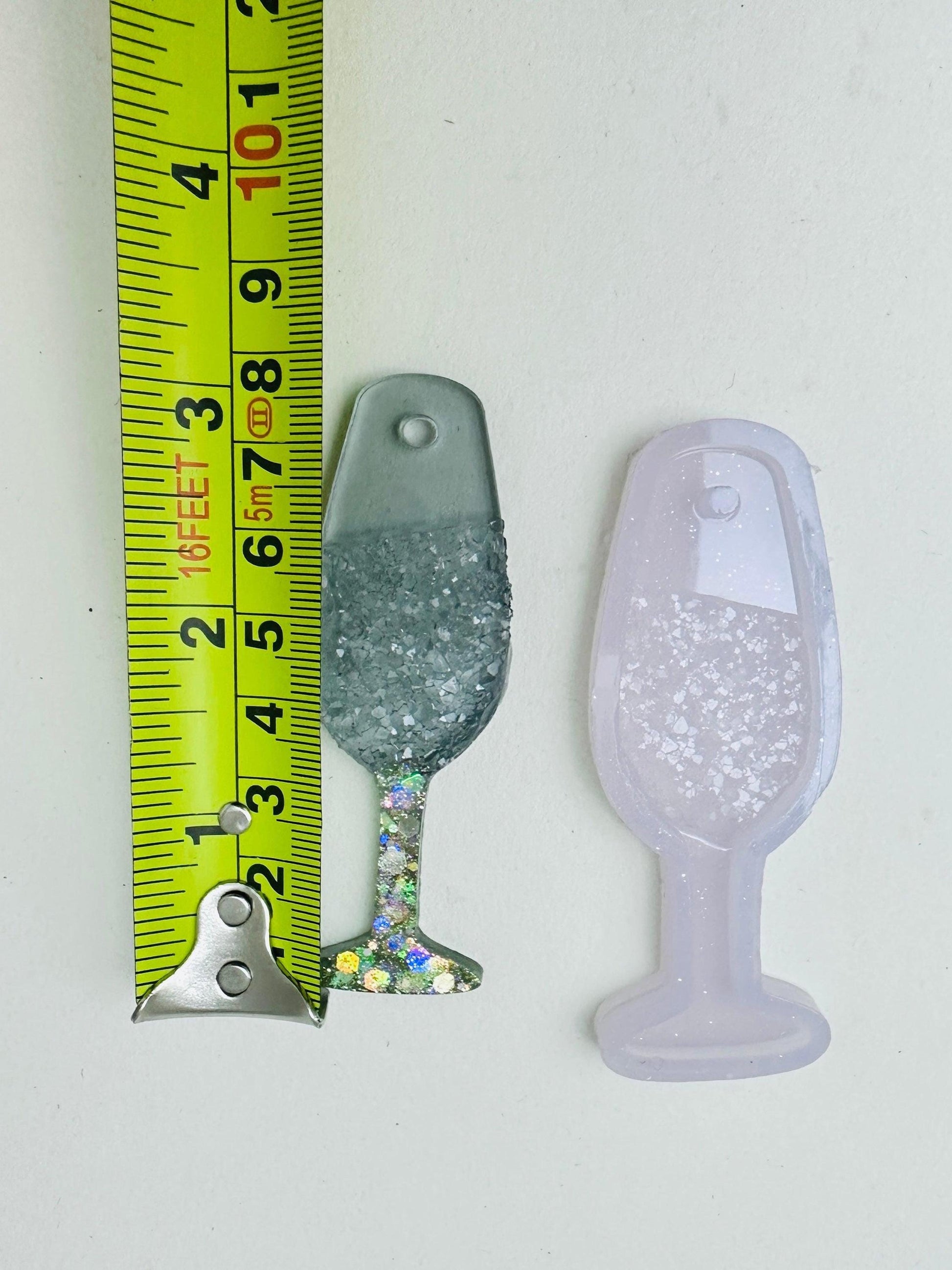 Crystal Glass Christmas Ornament Silicone Mold for DIY Holiday Crafts Resin Molds Ideas Decor Shop