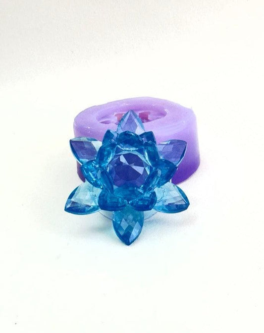 Crystal Blossom Silicone Mold for Resin Art and Jewelry Crafting Resin Molds Ideas Decor Shop Default Title