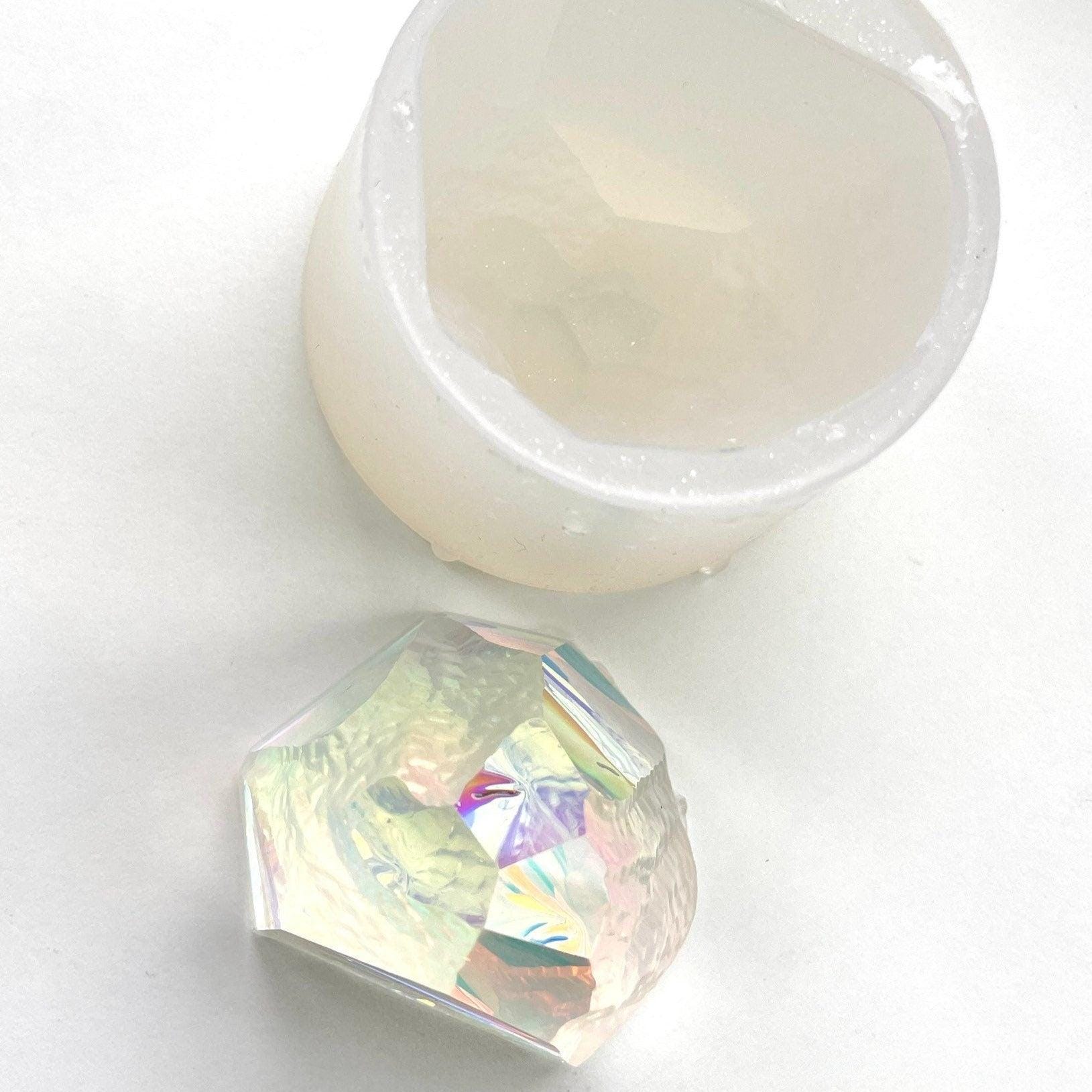 Unique Crystal Silicone Mold for Art and Custom Resin Jewelry Creations Resin Molds Ideas Decor Shop