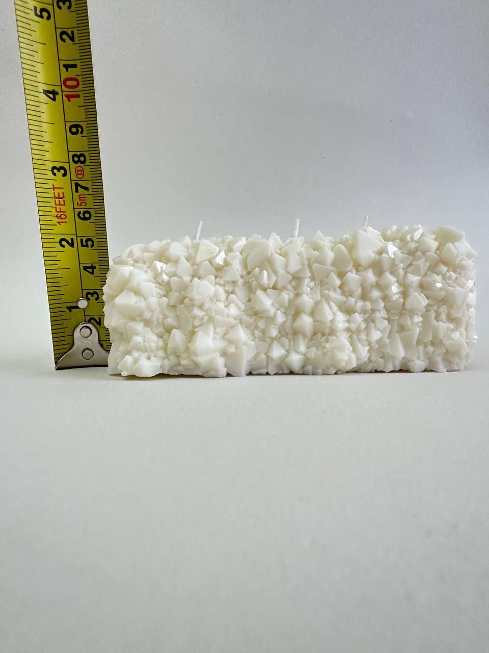 Large Square Silicone Mold for Crystal-Embedded Candle Making Resin Molds Ideas Decor Shop