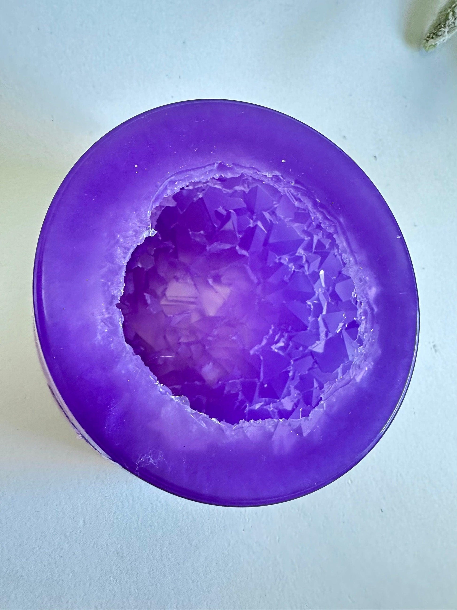 Crystal Cluster Candle Mold | Silicone Mold for Resin and Wax Art Resin Molds Ideas Decor Shop