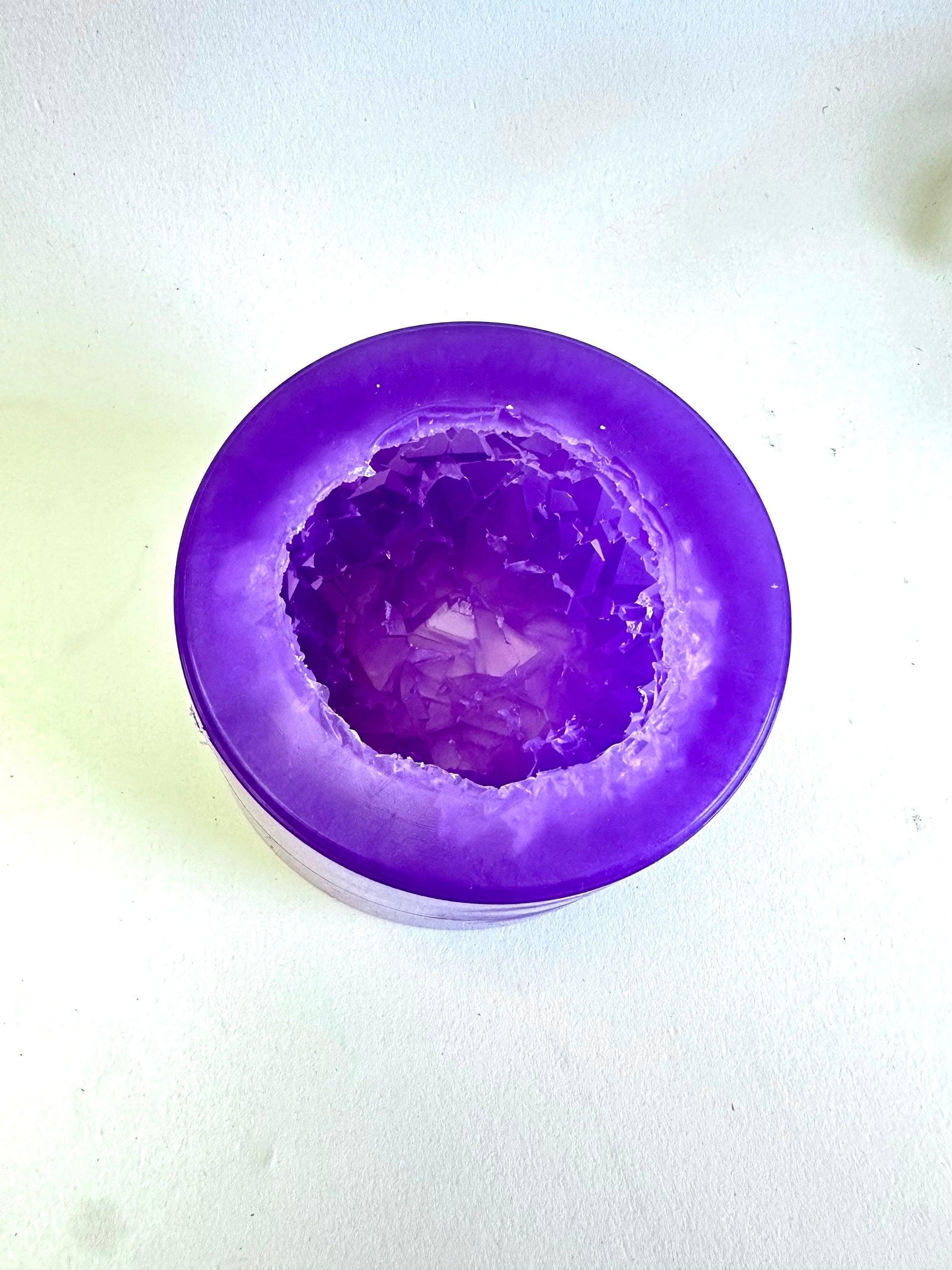Crystal Cluster Candle Mold | Silicone Mold for Resin and Wax Art Resin Molds Ideas Decor Shop