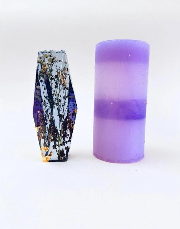 Silicone Mold for Geode Crystal Resin Crafting DIY Projects Resin Molds Ideas Decor Shop