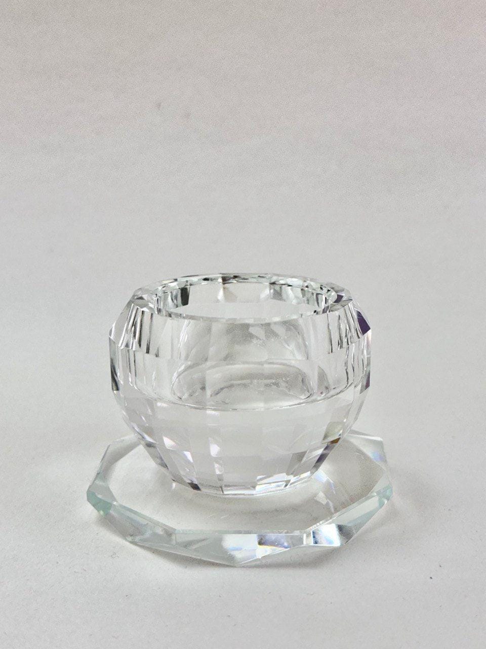 Tea Light Holder Silicone Mold – Handmade Sparkling Glass Effect Resin Molds Ideas Decor Shop