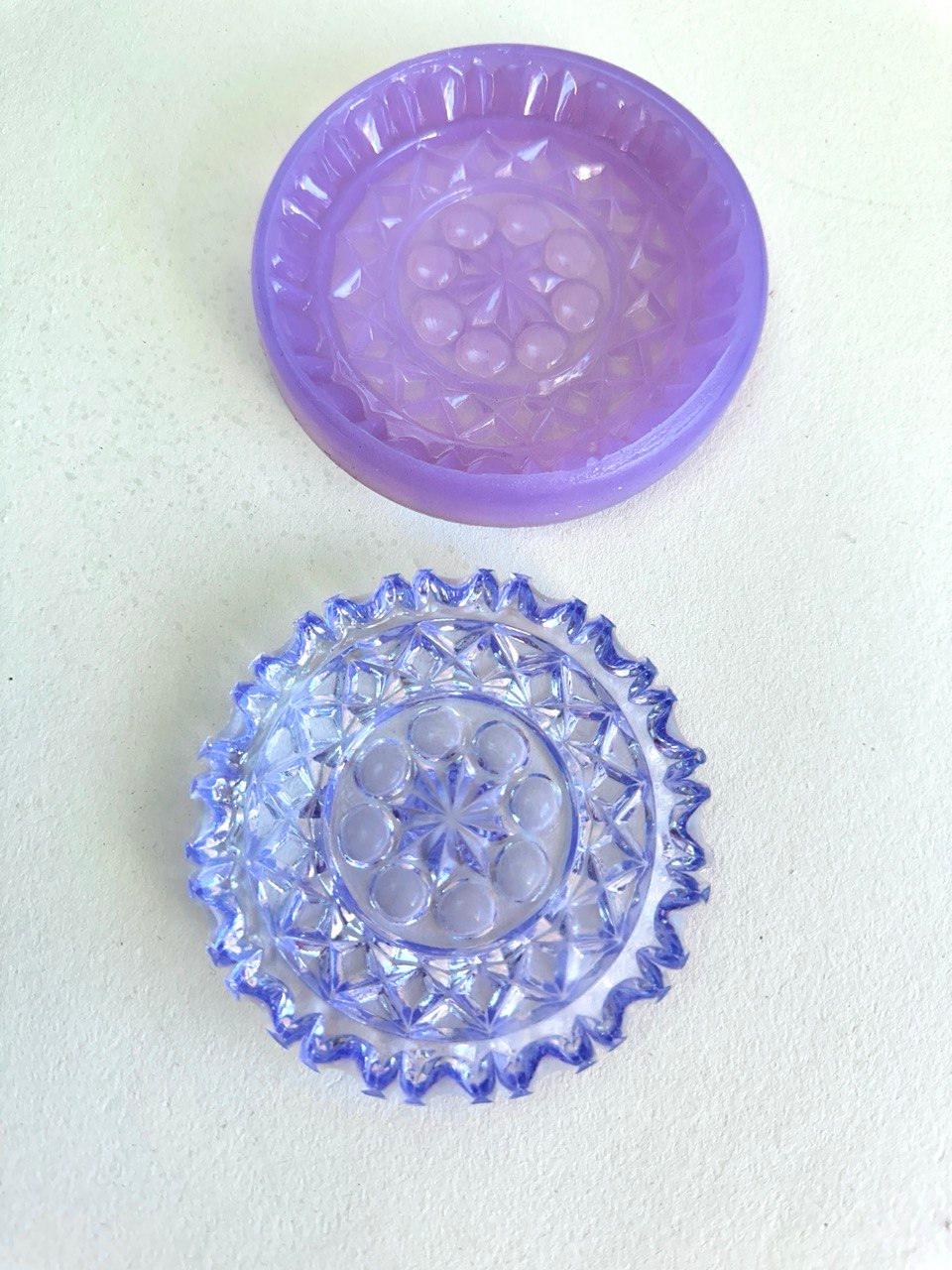 Floral Silicone Mold for Stand Cup Holder – DIY Resin Craft Resin Molds Ideas Decor Shop