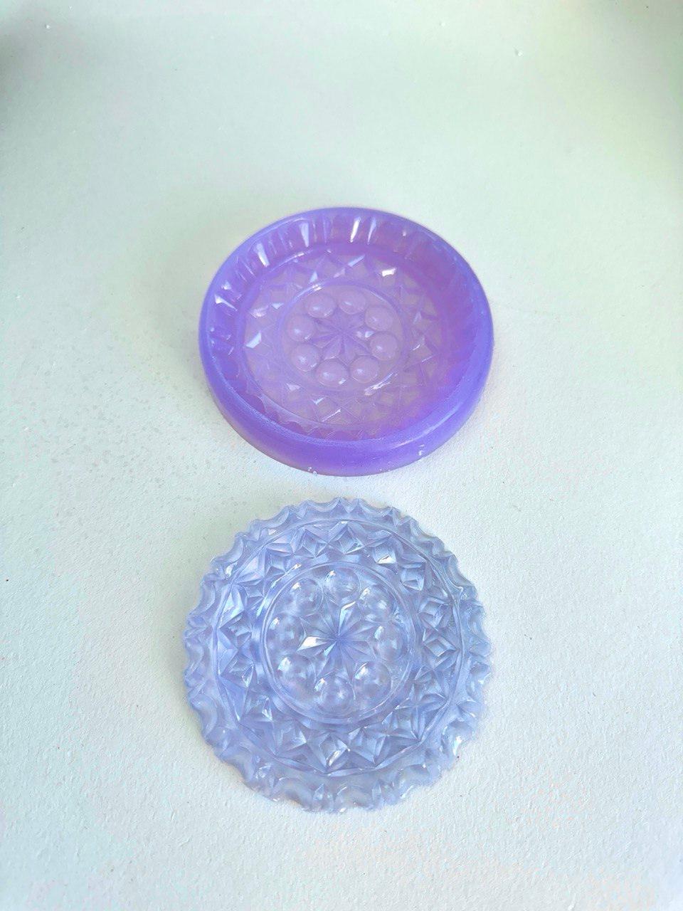 Floral Silicone Mold for Stand Cup Holder – DIY Resin Craft Resin Molds Ideas Decor Shop