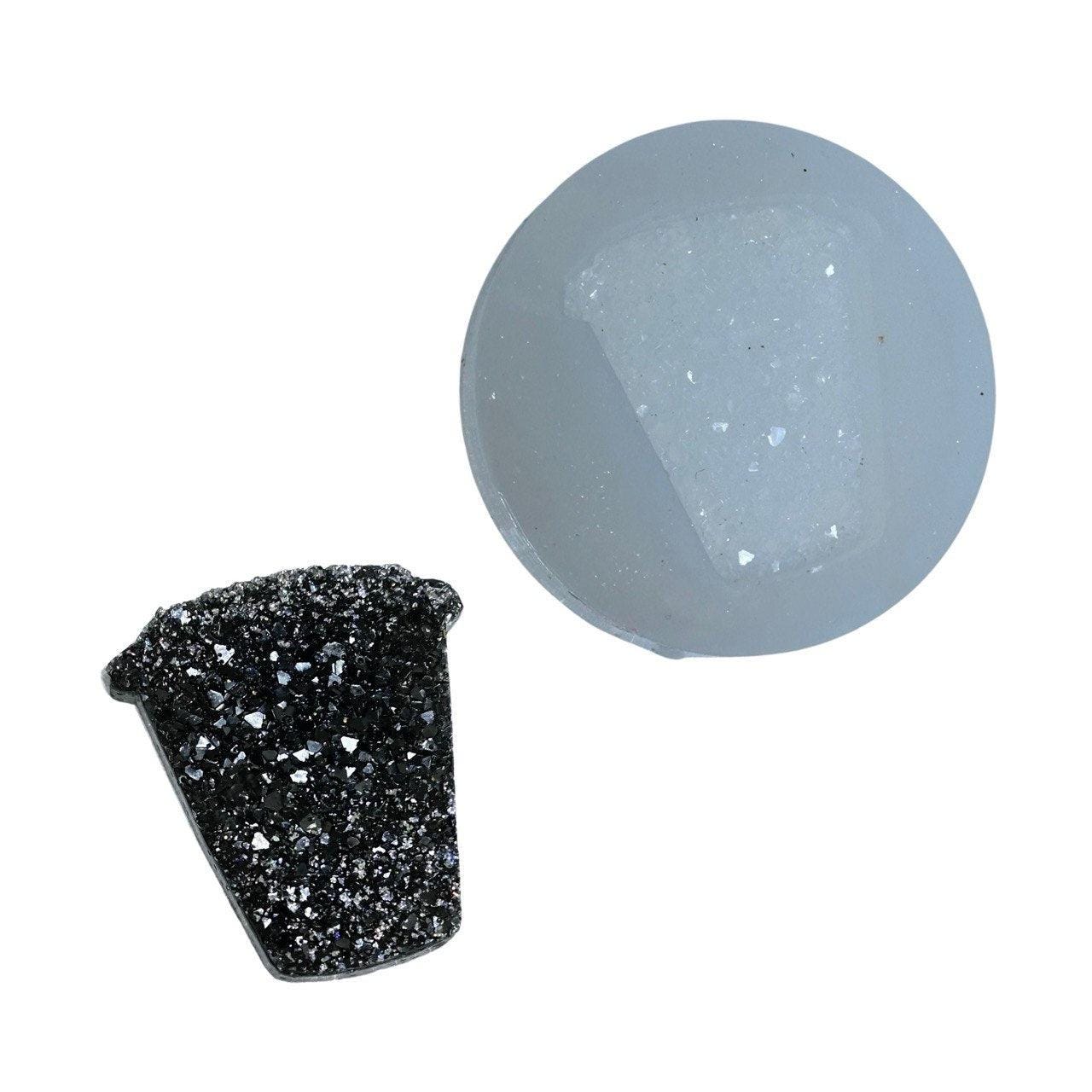 Resin Coffee Cup Mold with Crystal Druzy Texture for Epoxy Art Resin Molds Ideas Decor Shop