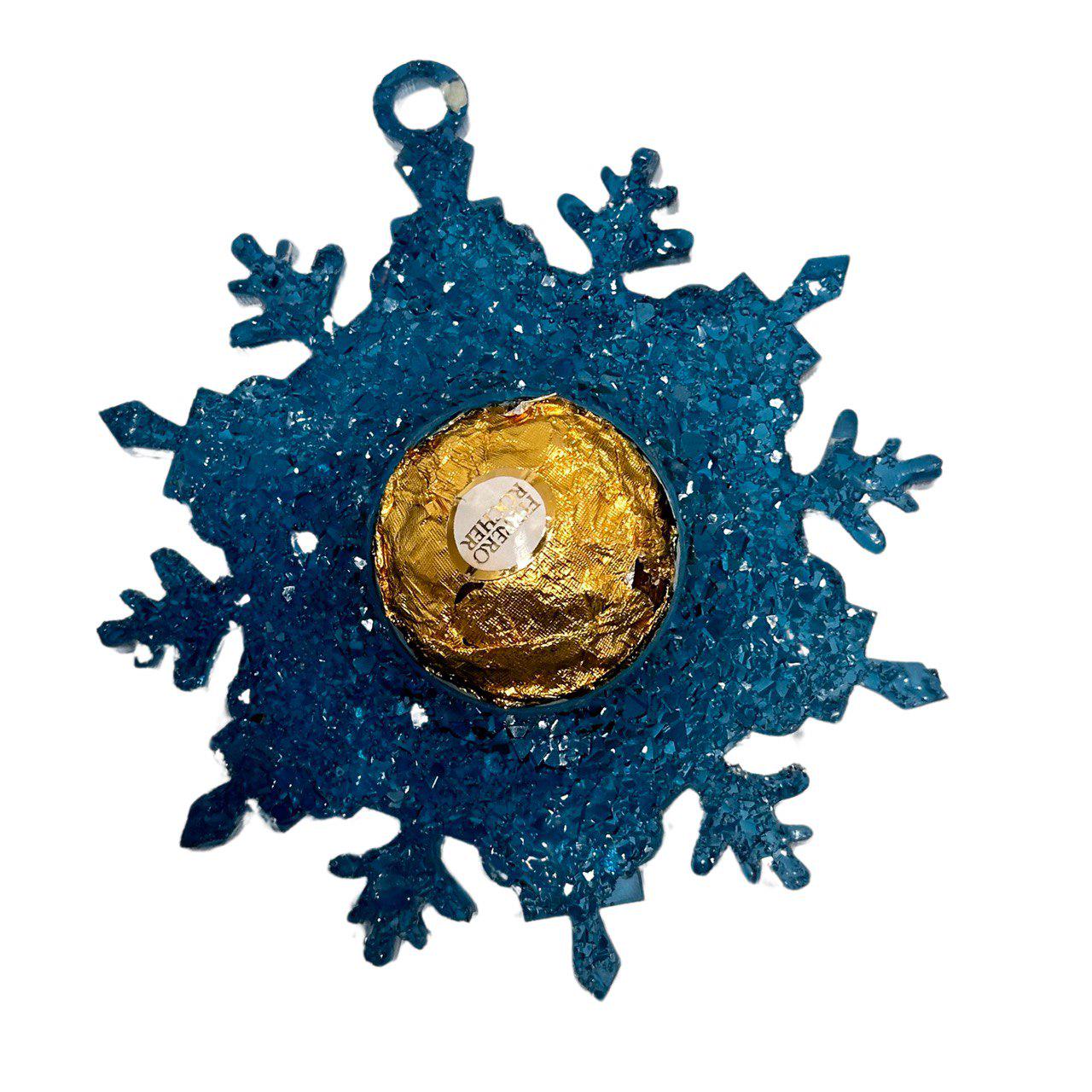 Elegant Snowflake Resin Mold with Crystals Silicone Mold Ideas Decor Shop
