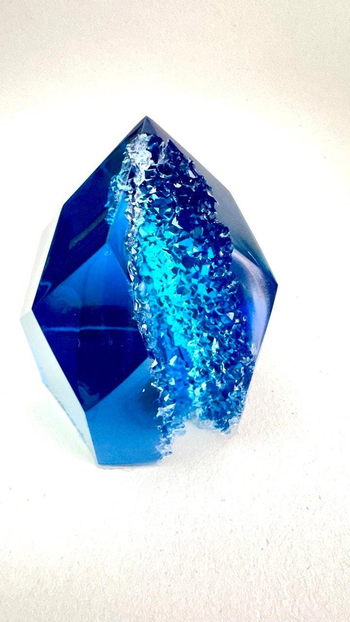 Durable Geode Crystal Silicone Mold for Resin and Candle Making Resin Molds Ideas Decor Shop