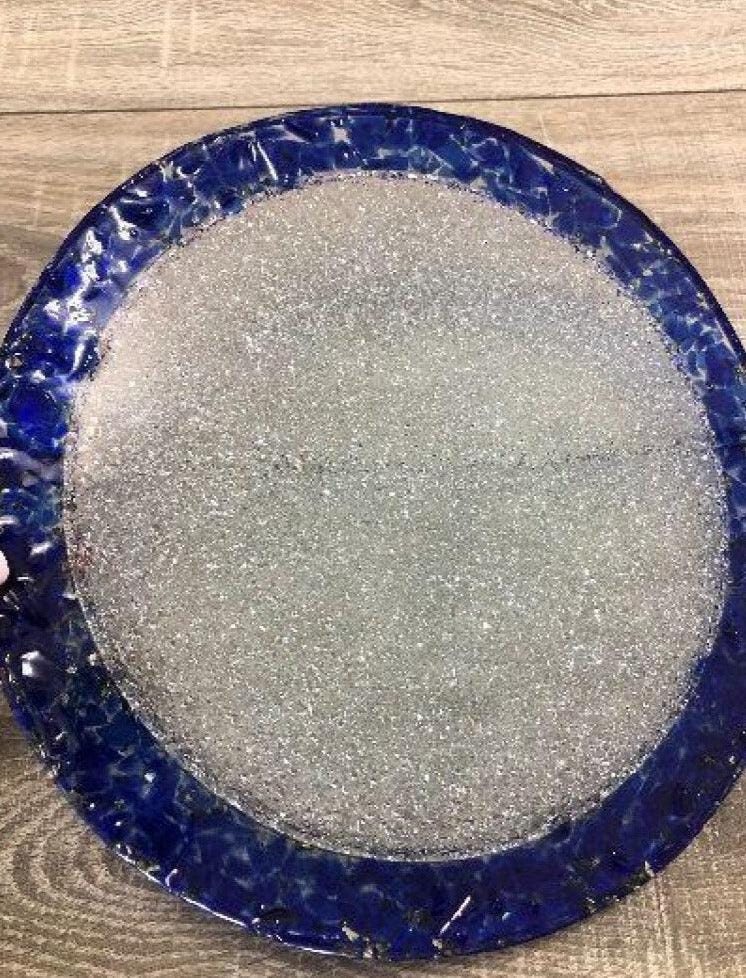 Large Crystal Plate Insert Silicone Mold Cluster Tray, Candle Holder - Wedding Tray Resin Molds Ideas Decor Shop