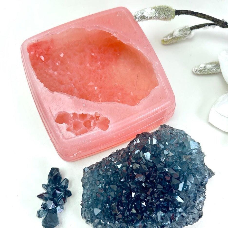 Large Crystal Cluster Silicone Resin Mold - Perfect Gift for Craft Lovers Resin Molds Ideas Decor Shop