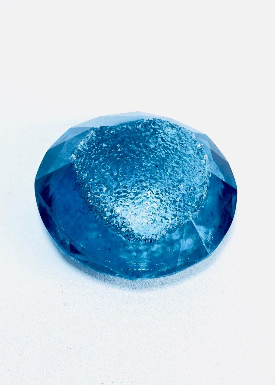 Crystal Tea Light Holder Silicon Mold for DIY Jewelry Stand Resin Molds Ideas Decor Shop