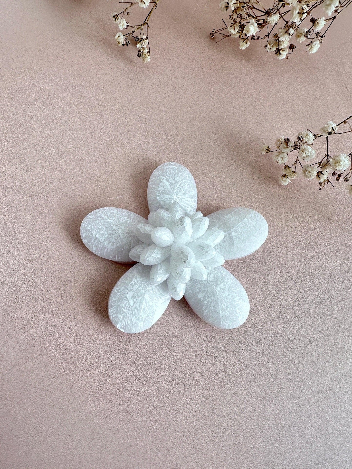 Crystal Flower Silicone Mold for Resin Art and Jewelry Crafting Resin Molds Ideas Decor Shop