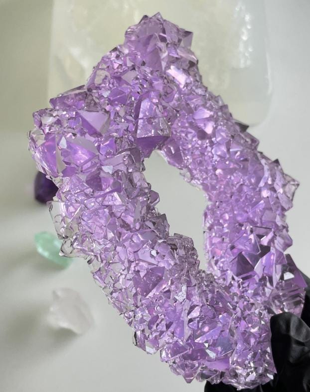 Stunning Resin Art Mold - Extra Large Crystal Cluster Design with 3 Bonus Crystals Resin Molds Ideas Decor Shop