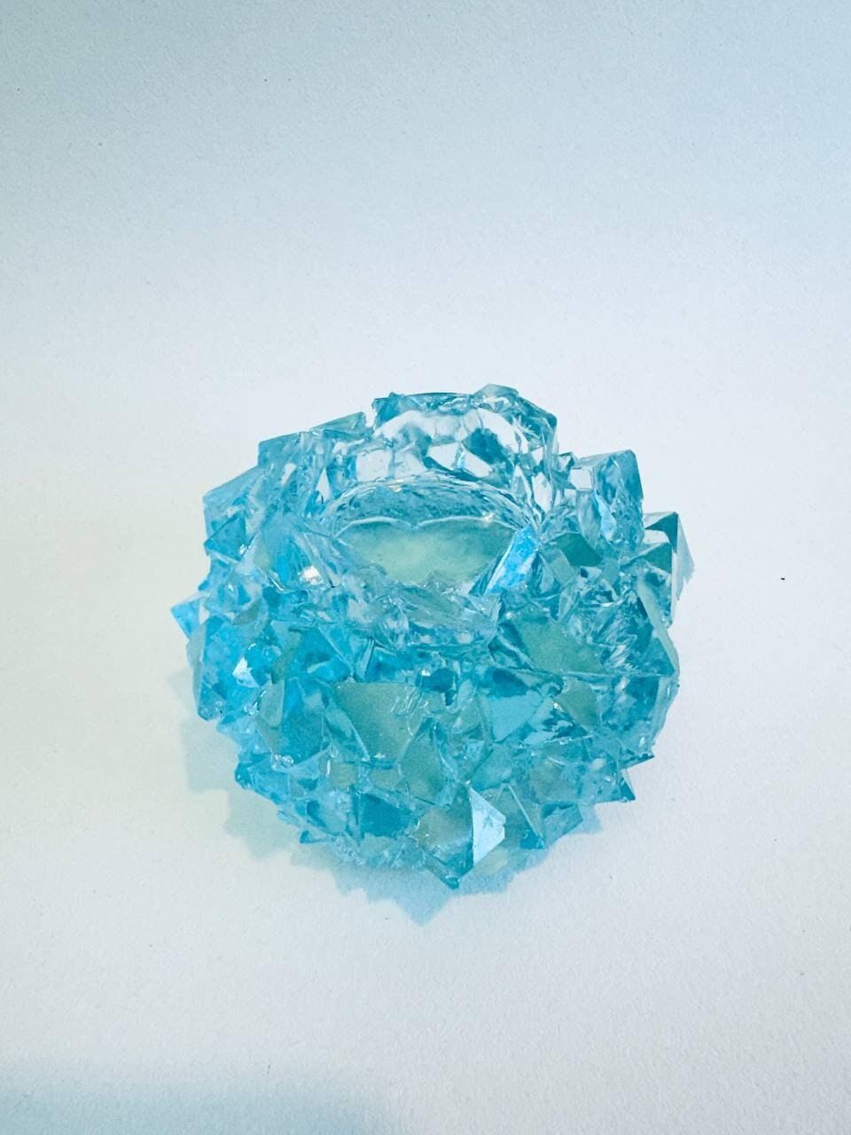 Crystal Tea Light Holder Mold for Exquisite Candleholder Creations - Handmade Decor Resin Molds Ideas Decor Shop
