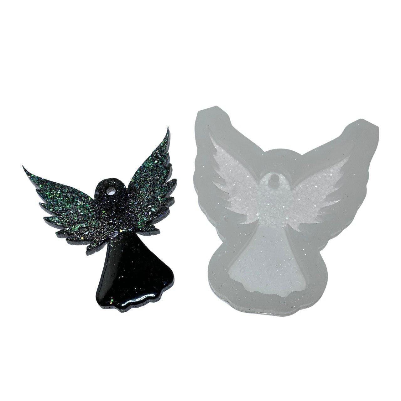 Beautiful Angel Crystal Wing Silicone Mold Resin Molds Ideas Decor Shop