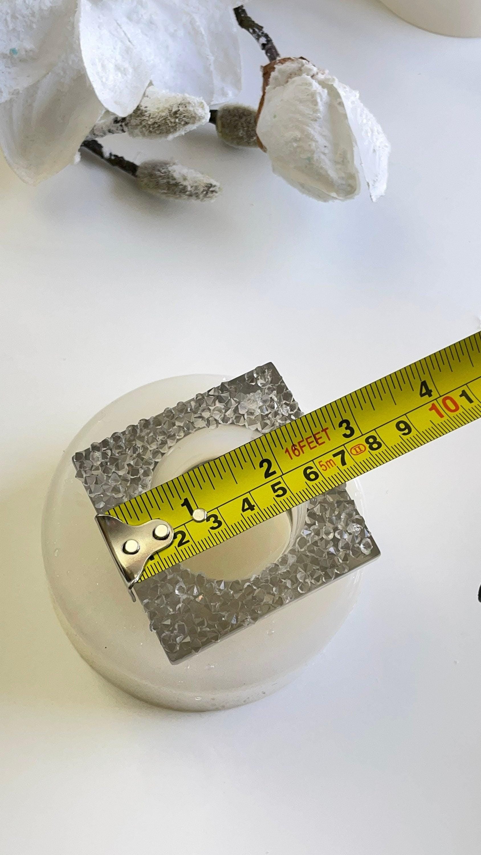 Crystal Tea Light Holder Silicone Mold for Resin Epoxy Art DIY Silicone Mold Ideas Decor Shop