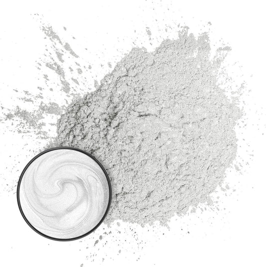 3-5g  Pearl White Mica Powder Glitter - Shimmer Pigment
