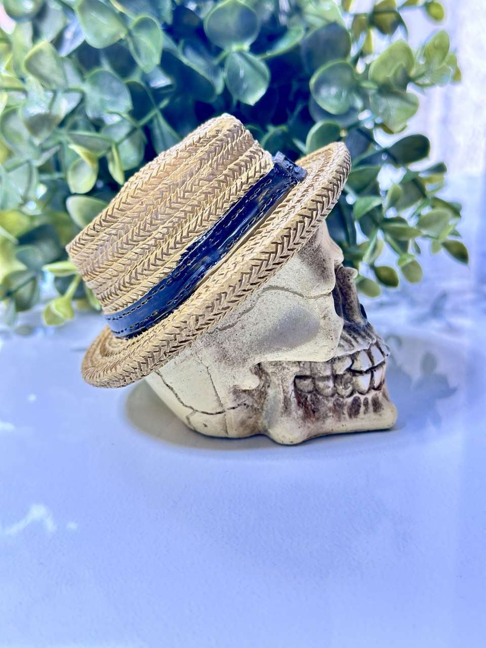 Silicone Mold Skull with Hat – 9 cm