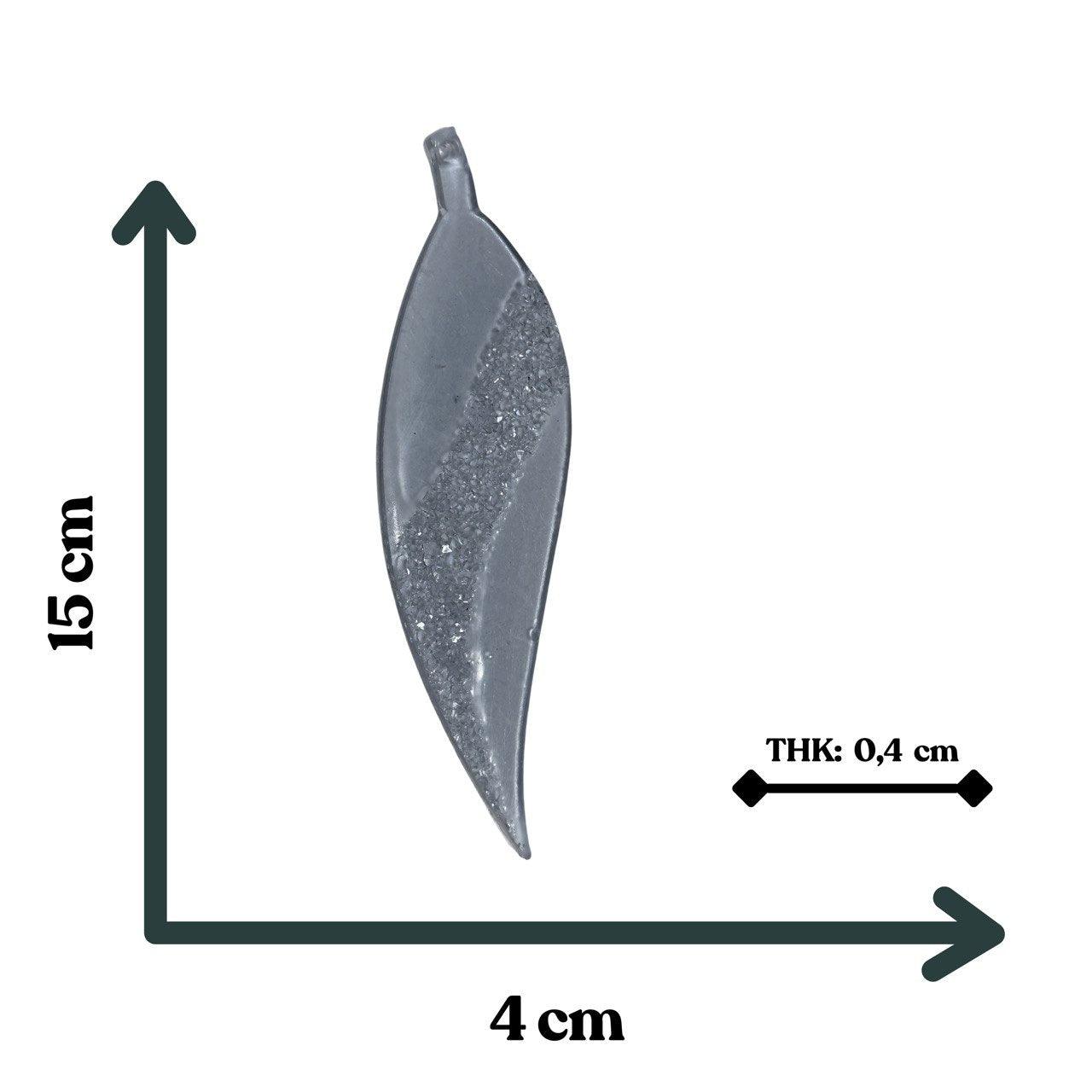 Unique Leaf Druzy Shine for Resin Bookmark Crafts Resin Molds Ideas Decor Shop