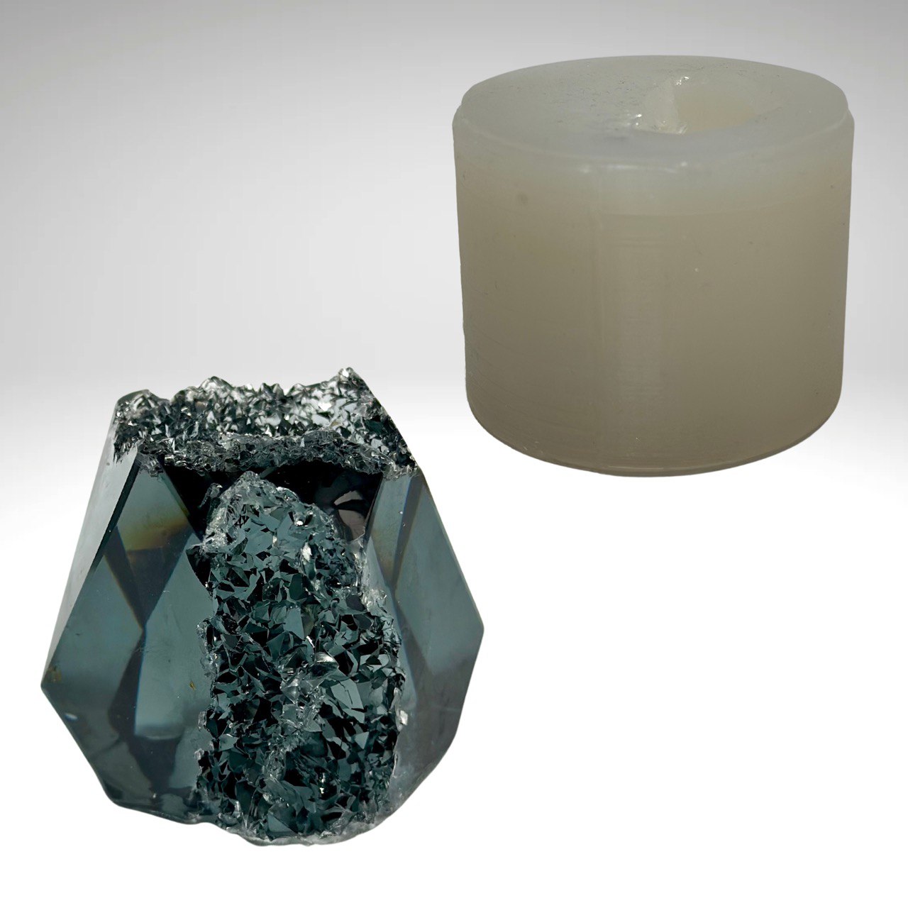 Faceted Druzy Mold - Perfect for Candle and Soap Making Silicone Mold Ideas Decor Shop