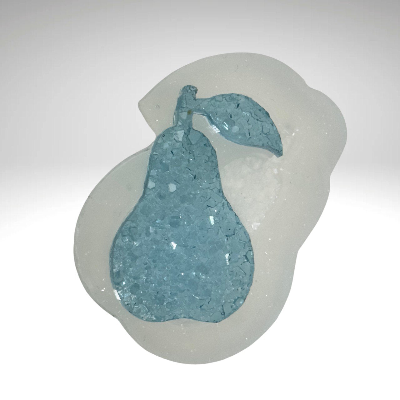 Crystal Druzy Pear Mold | Resin Mold for Jewelry and Keychain Making Silicone Mold Ideas Decor Shop