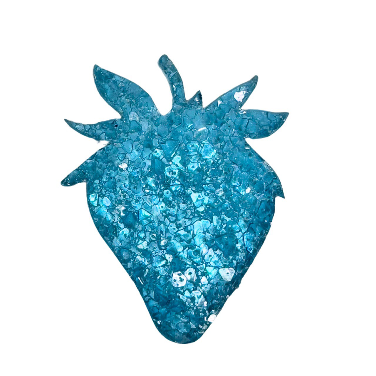 Crystal Druzy Strawberry Mold | Resin Mold for Jewelry and Crafts Silicone Mold Ideas Decor Shop