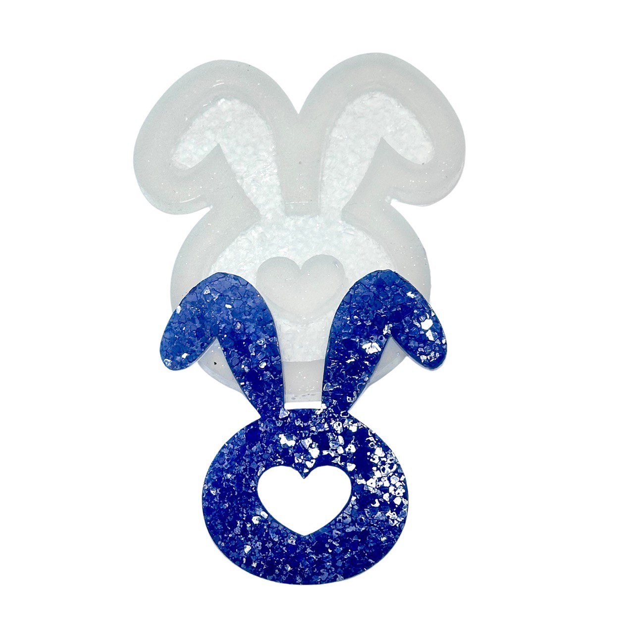 Silicone Mold for Rabbits with Crystals Silicone Mold Ideas Decor Shop