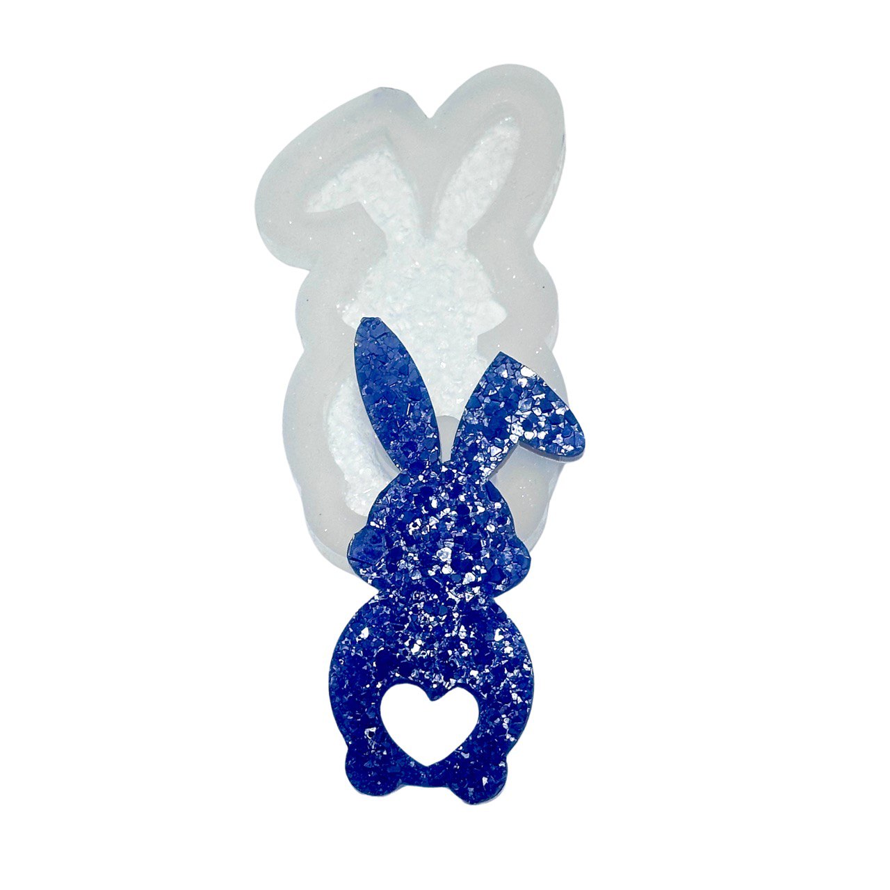 Silicone Mold for Rabbits with Crystals Silicone Mold Ideas Decor Shop