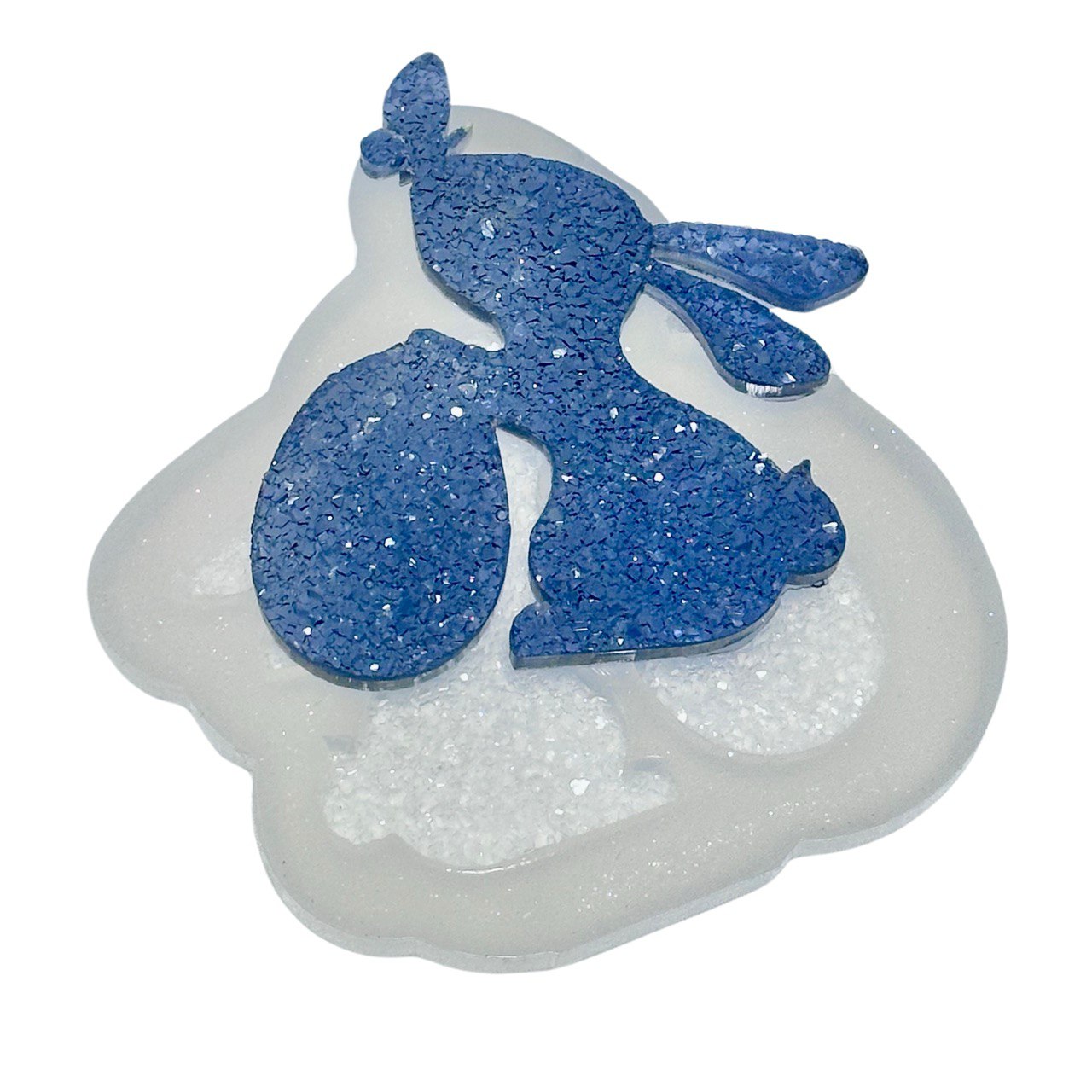 Druzy Bunny Silicone Mold for Resin & UV Resin Silicone Mold Ideas Decor Shop