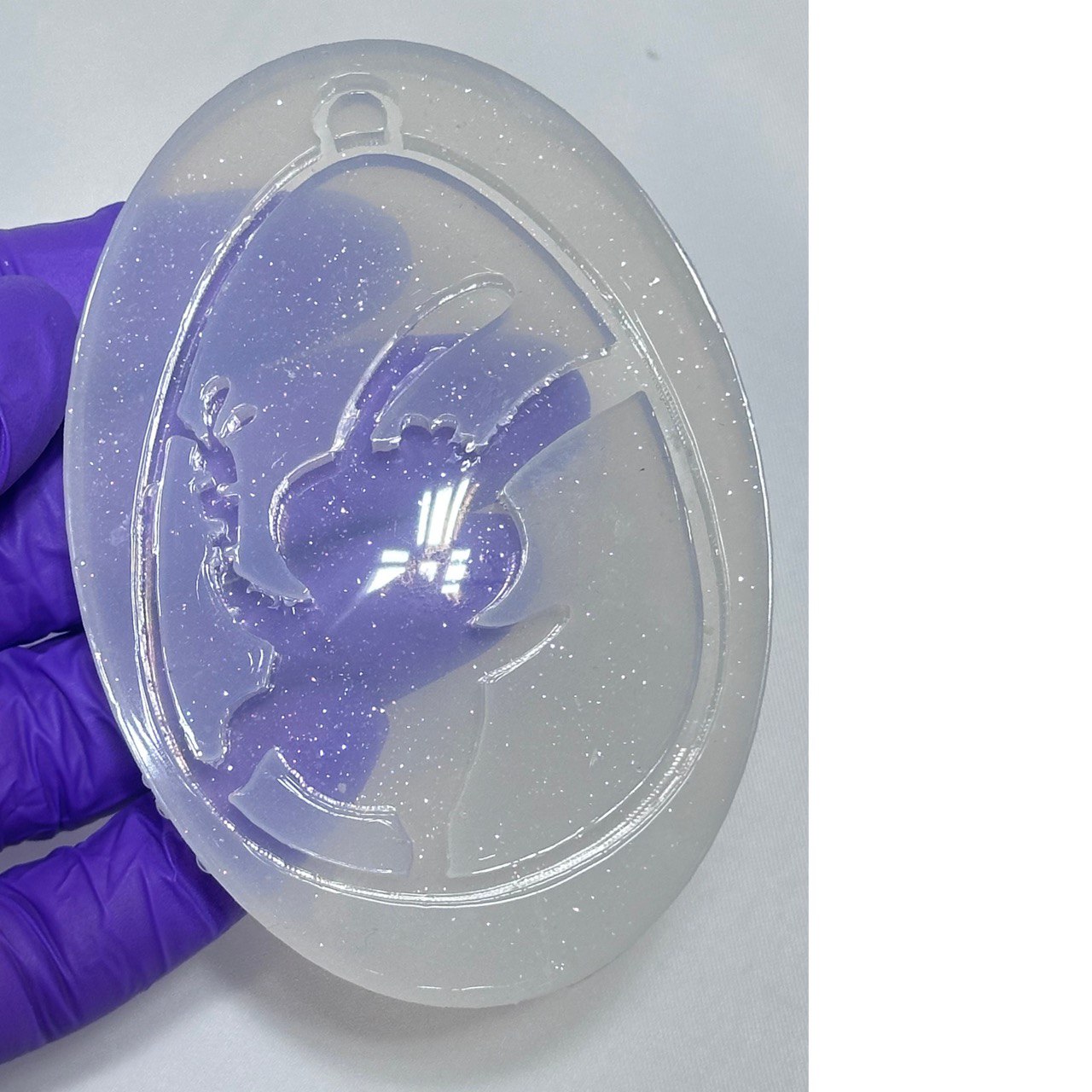 Easter Egg Silicone Mold for Resin | Pendant Jewelry Mold Silicone Mold Ideas Decor Shop
