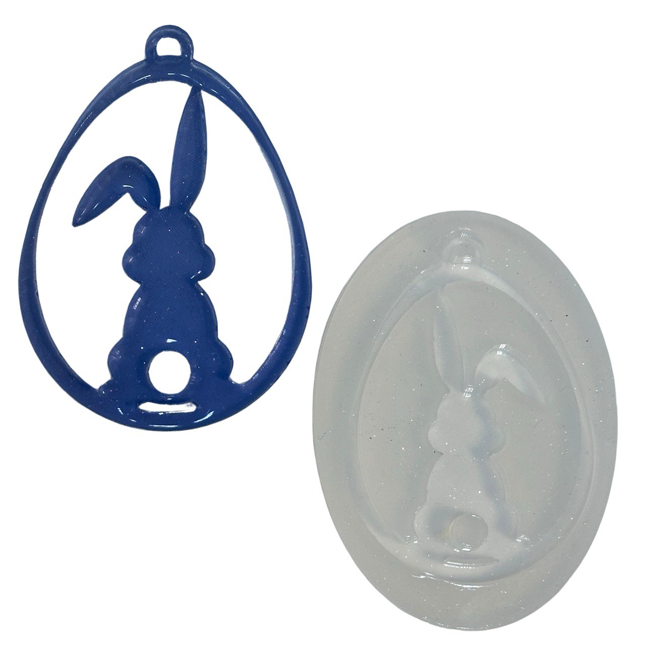 Bunny Easter Egg Silicone Mold for Resin Silicone Mold Ideas Decor Shop