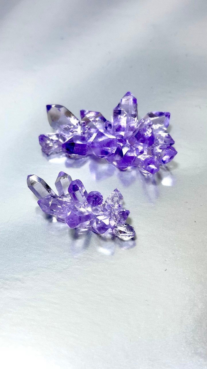 Shiny Crystal Silicone Mold Set - Luxurious Cluster Design for Resin Art Resin Molds Ideas Decor Shop