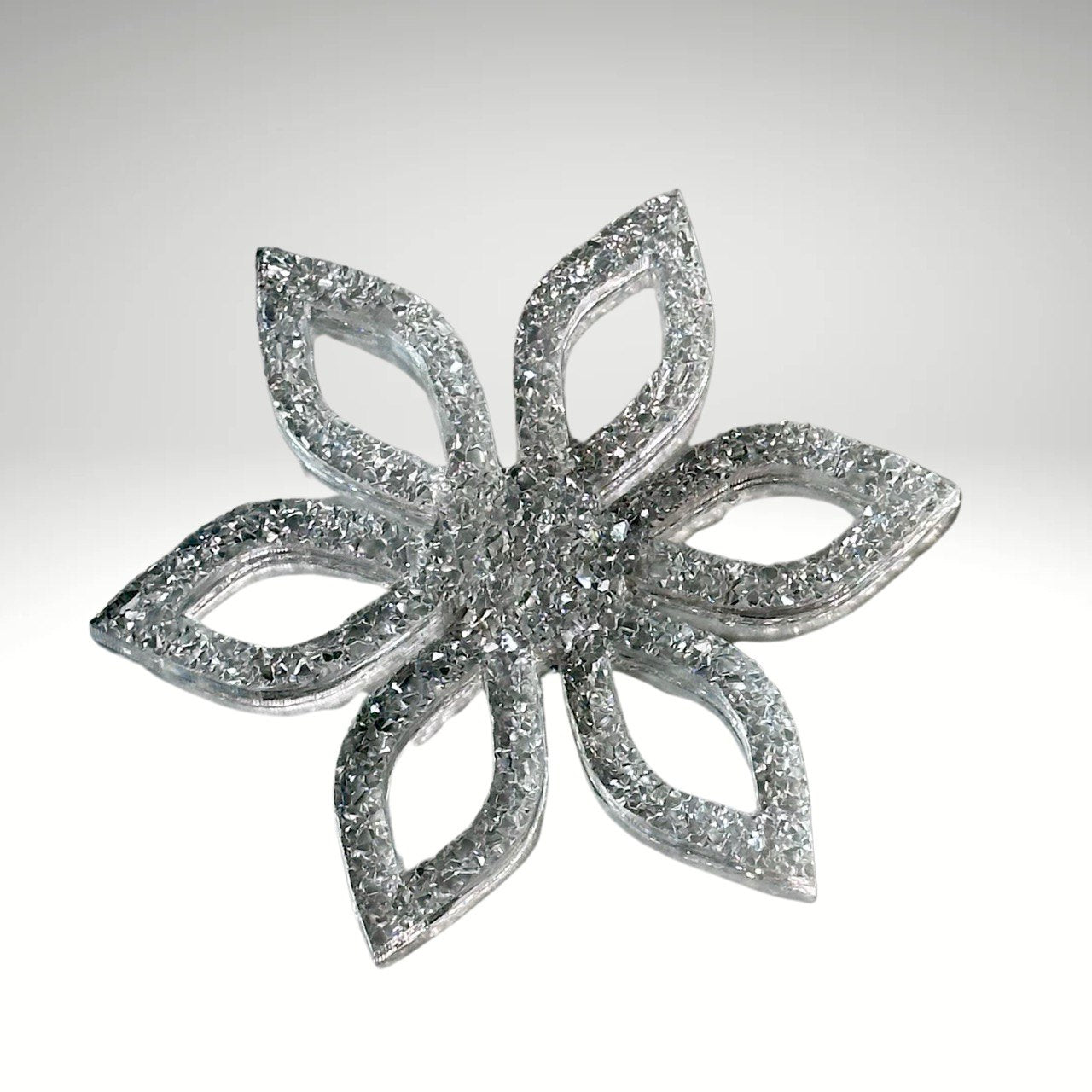 Shine Crystal Coaster Flower Resin Mold Silicone Mold Ideas Decor Shop