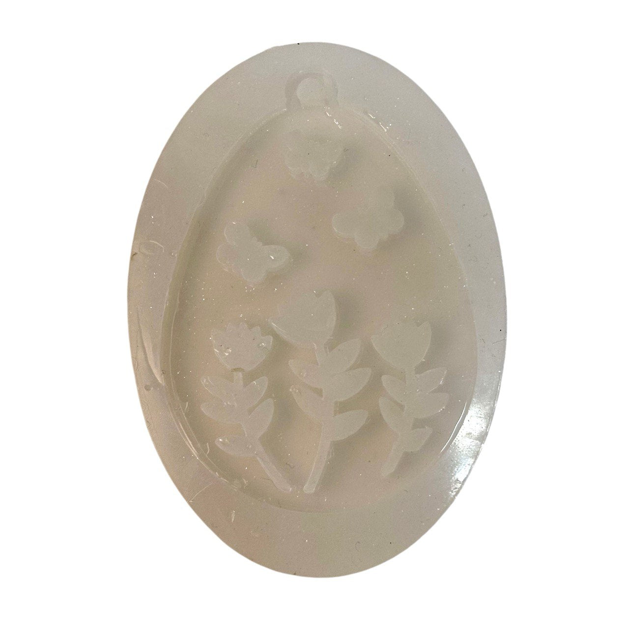 Floral Easter Egg Silicone Resin Mold for DIY Crafts Silicone Mold Ideas Decor Shop
