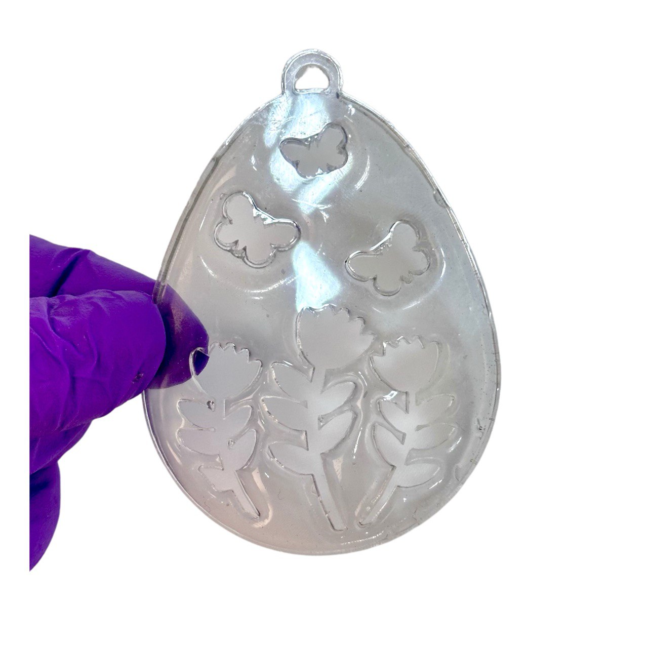 Floral Easter Egg Silicone Resin Mold for DIY Crafts Silicone Mold Ideas Decor Shop