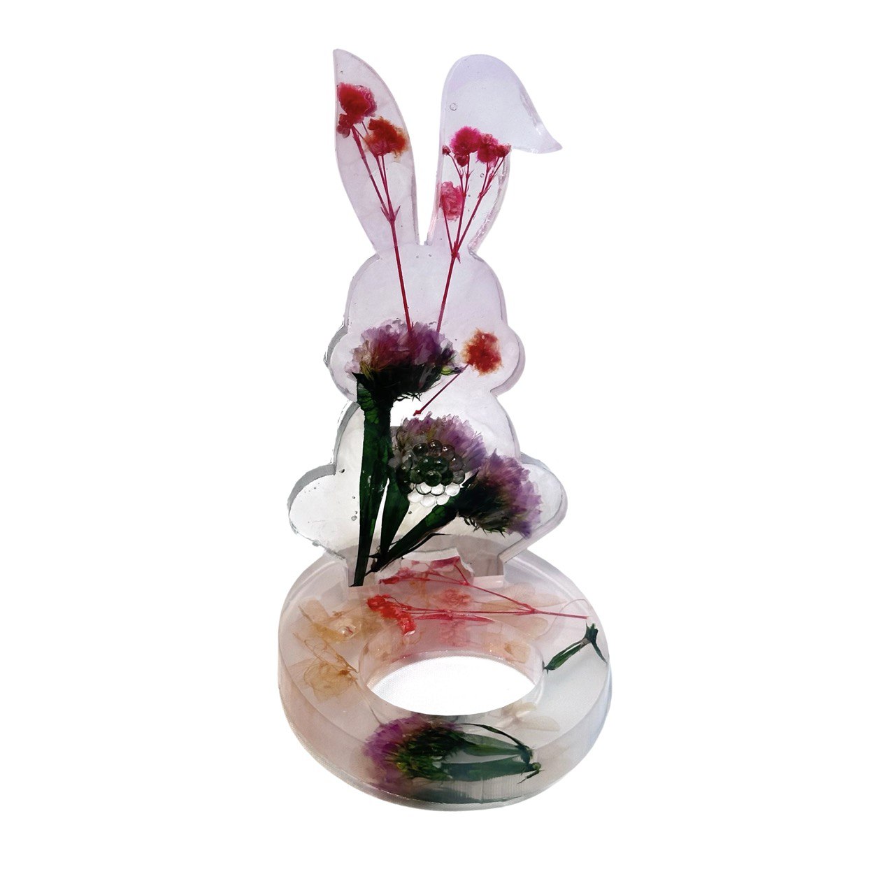 Easter Bunny Silicone Mold for Freestanding Egg Holder Silicone Mold Ideas Decor Shop