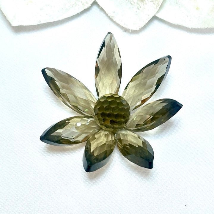 Crystal Flower Resin Mold, Delicate Shine Silicone Mold for DIY Crafts Silicone Mold Ideas Decor Shop