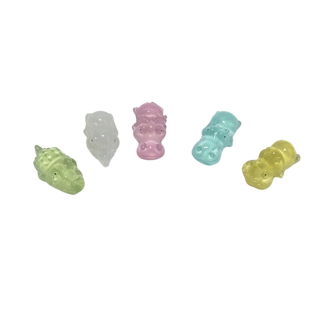 Cute Handmade Resin Crafts with Glossy Finish - Small Animal Decor Mold