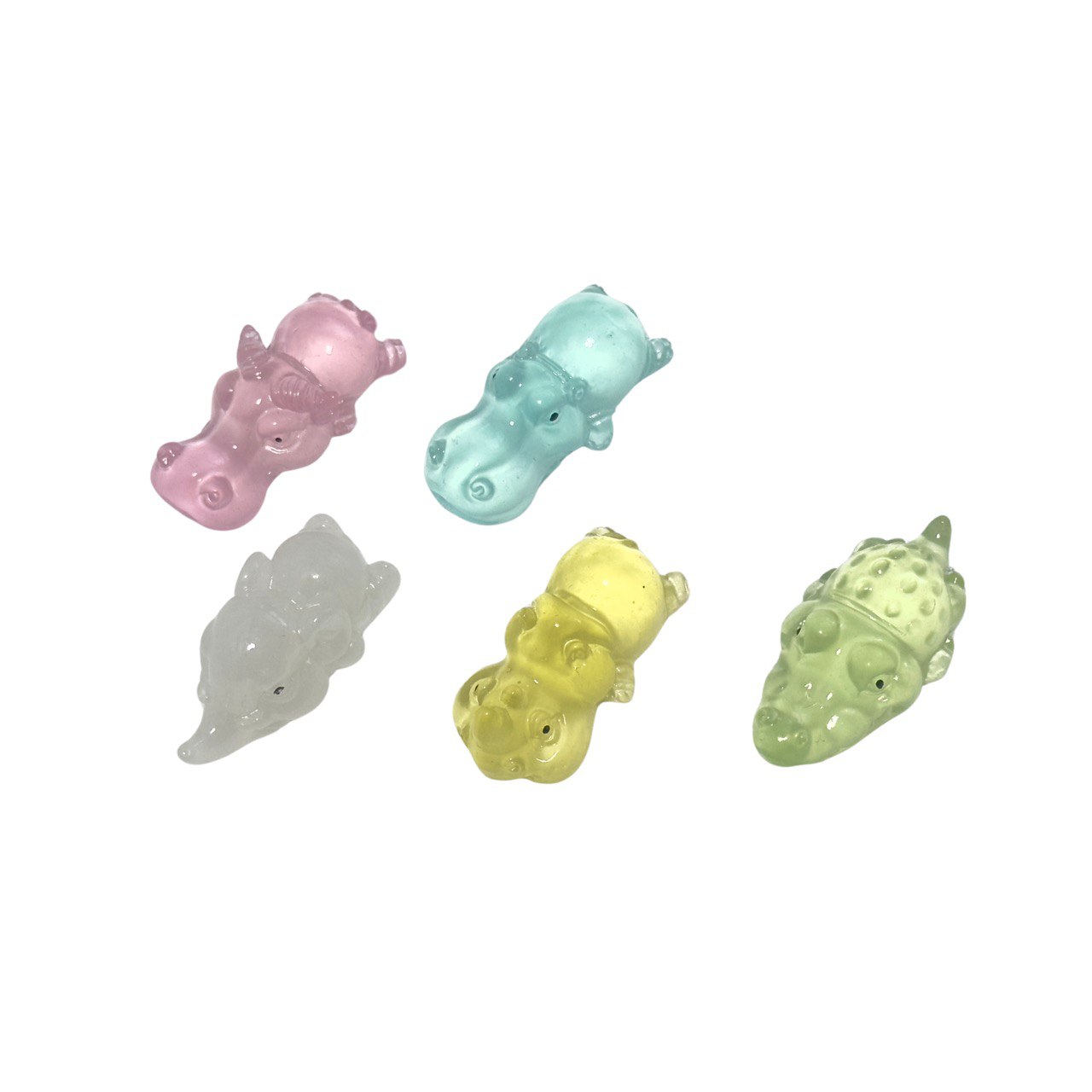 Cute Handmade Resin Crafts with Glossy Finish - Small Animal Decor Mold