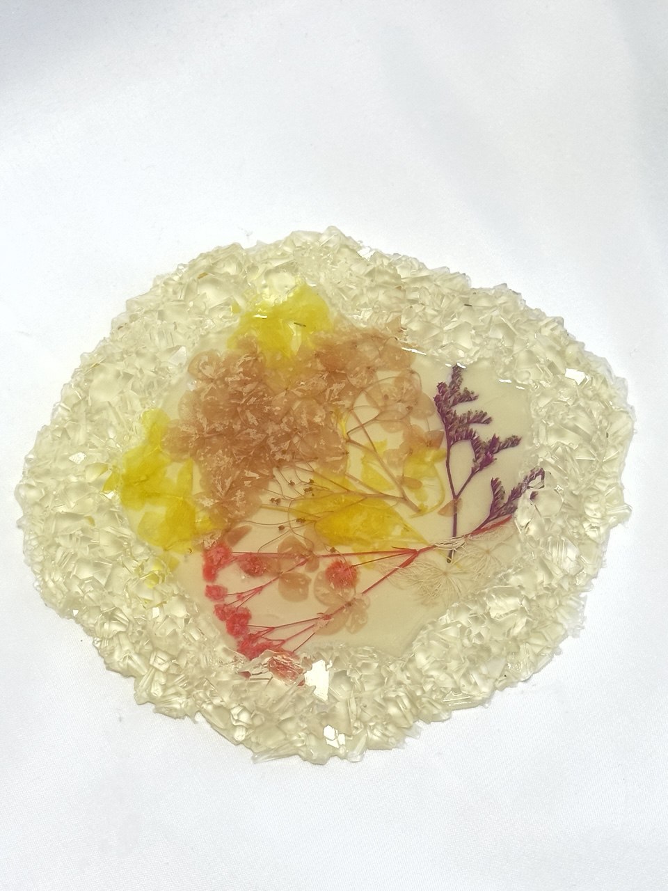 Silicone Mold for Modern Crystal Edged Tray