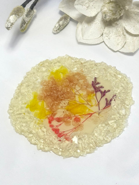 Silicone Mold for Modern Crystal Edged Tray