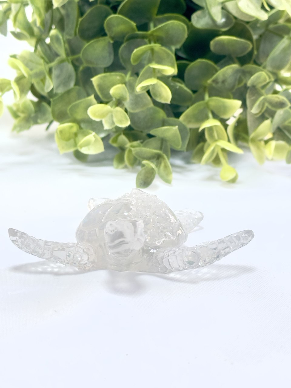 Crystal Druzy Turtle Silicone Mold Jewelry Keychain Making Supply Resin Silicone Mould for Gemstone Inspired Art