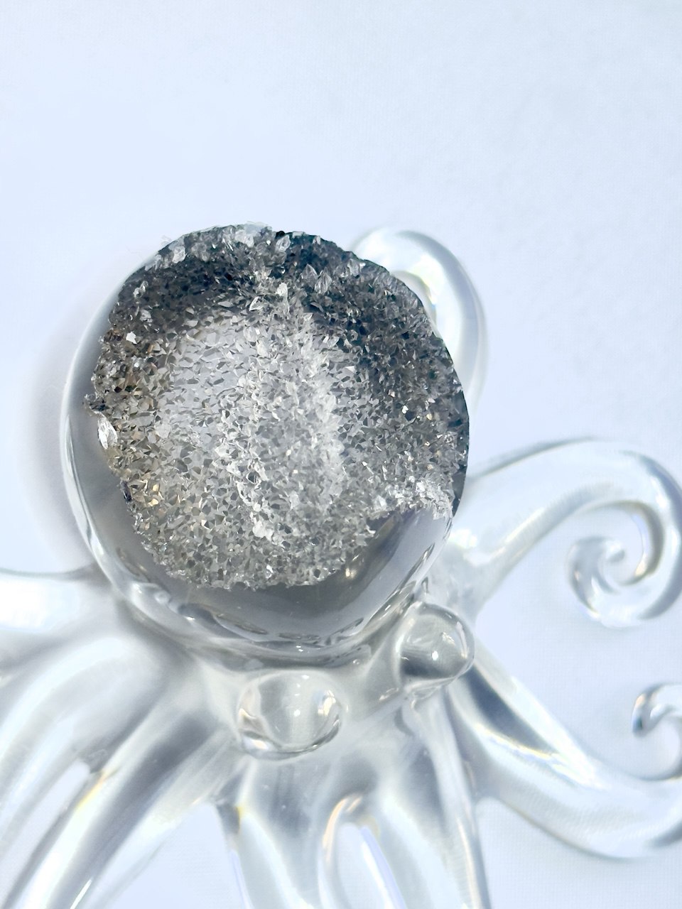 Crystal Druzy Octopus Silicone Mold for Resin Crafts and Jewelry Design